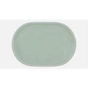 Блюдо овальное 30x19,4 см, h 2,2 см, FROST, Shiro Glaze