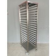 Тележка-шпилька для противней 460х610х1900 18уровней нерж.