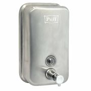 Дозатор для жидкого мыла из нерж. стали, матовый puff-8608m хром матовый 800 мл 19х12х12 см (1402.096)