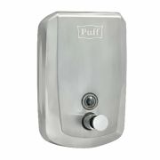 Дозатор для жидкого мыла из нерж. стали puff-8715, хром, 1000 мл, с ключом