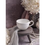 Чашка 350 мл, 13,5x10 см h 6,5 см, фарфор, Grazia