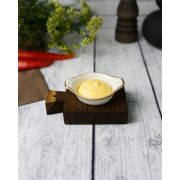 Соусник с ручками d 7 см фарфор цвет бежевый Seasons