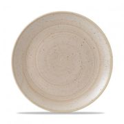 Тарелка мелкая 26см, без борта, Stonecast, цвет Nutmeg Cream