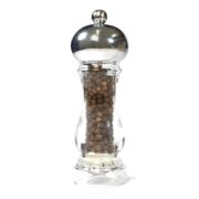 Мельница для перца 16,5см, акрил/нержавеющая сталь, Capri, Bisetti