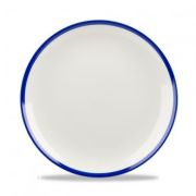 Тарелка мелкая 21,7см Retro Blue
