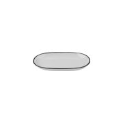Modest Black Блюдо овальное 23см ID Fine [12]
