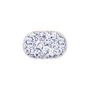 Venecia Navy Блюдо овальное 23см ID Fine [12]