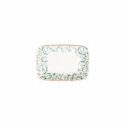 Venecia Green Блюдо прямоугольное 15см (14x10) ID Fine [12]