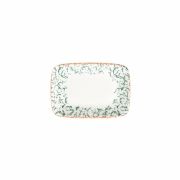 Venecia Green Блюдо прямоугольное 18см (17 x12) ID Fine [12]