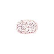 Venecia Maroon Блюдо овальное 14см ID Fine [12]