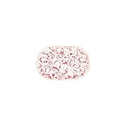Venecia Maroon Блюдо овальное 18см ID Fine [12]