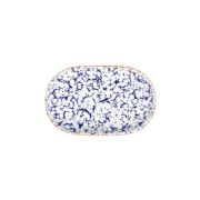 Venecia Navy Блюдо овальное 28см ID Fine [6]