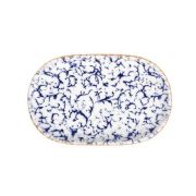 Venecia Navy Блюдо овальное 37см ID Fine [6]