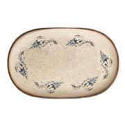 Voyage Navy Блюдо овальное 28см ID Fine [6]