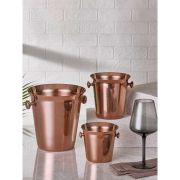 Ведро для шампанского 21см, H20см, медь, Narin