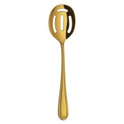 Ложка шумовка для соуса 21см, Anatolia retro gold pvd, Narin [12]