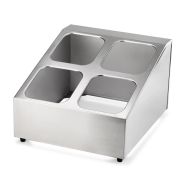 Подставка металлическая для 4-х гастроемкостей 1/6, P.L. Proff Cuisine