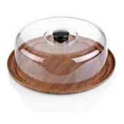 23 CM CAKE SERVING TRAY WITH COVER