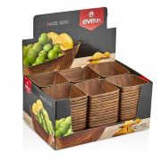 SMALL SQUARE BOWL 72  DISPLAYBOX