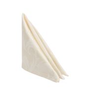 Салфетка 40х40см РИЧАРД шампань перья