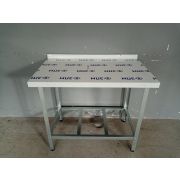 Стол производственный с бортиком 1000х600х870 нерж.