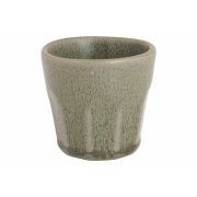 Чашка кофейная без ручки 90 мл, d 6,6 см h 6,1 см, Bistro Thyme Green