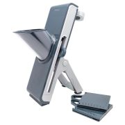 Мандолина (овощерезка) 29*10 см. с 3-мя насадками и толкателем, нерж и пластик VB /1/24/ АКЦИЯ