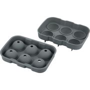 Форма для льда на 6 шаров d=4,5 см. силикон /1/