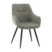 Стул-кресло «Эва» с мягким сиденьем (окрашенный каркас)