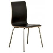 Стул «1212АМ» с жестким сиденьем (ножки нержавеющая сталь)