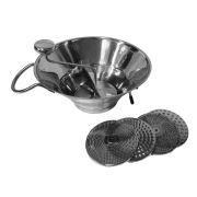 Машинка для протирки пюре 30 см нерж. 5 дисков