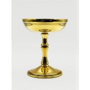 Кубок для подачи «Брасс Плюс» латунный, полированный, 11х13см см