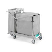 Тележка для горничной Green Hotel 917 с колесами 140 мм