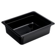 Гастроемкость 1/2 h=100 мм. 325*265 мм. 6 л. поликарб. черная GP /1/