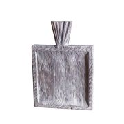 Доска для подачи № 37 26х18 см, дуб, цвет белый