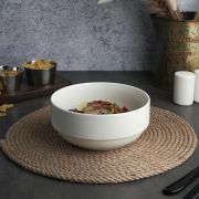 Салатник d=15см. h=7 см, v=700 мл, фарфор «NOBLE» серия «Fine Plus»