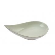 DROP APERODISH WHITE 13X21CM