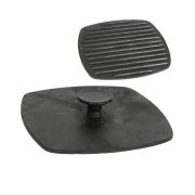 Крышка-пресс 220*220 мм. чугунная квадратная /1/