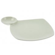 APEROPLATE W/DIP WHITE 13,5X13,5-5,5X5,5