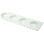 APERODISH SNACK 23,5X7CM 4 COMPARTMENTS