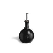 Бутылка для масла и уксуса 400 мл. d=104 мм. h=210 мм. черная керам Emile Henry /1/3/