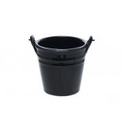BUCKET BLACK MINI BUCKET D8.5XH8.5CM