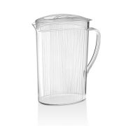 Кувшин 2,2 л. h=240 мм. с крышкой Питчер, поликарбонат прозрачн. GP /1/12/ ВДОХНОВЕНИЕ