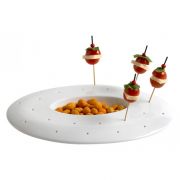 RICA APERO PLATE 24 HOLES  D26,3X19,2X