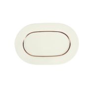 Блюдо овальное 34 см, Halo Bronze