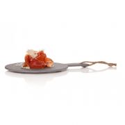 MINI SERVING PLATE SLATE D14XH19CM
