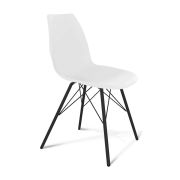 Стул пластиковый «ST29/S37» с жестким сиденьем (окрашенный каркас)