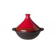 TAJINE D31XH23CM BLACK/RED FIREPROOF