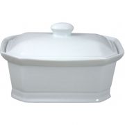PATE DISH WITH LID 550ML 17X11,5XH7,5CM
