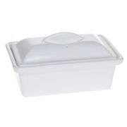 PATE POT W/LID 12,5X20XH10,3CM 700ML